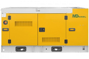 Дизельный генератор MitsuDiesel МД АД-16С-230-1РКМ29 в шумозащитном кожухе ДизельЭнергоРесурс